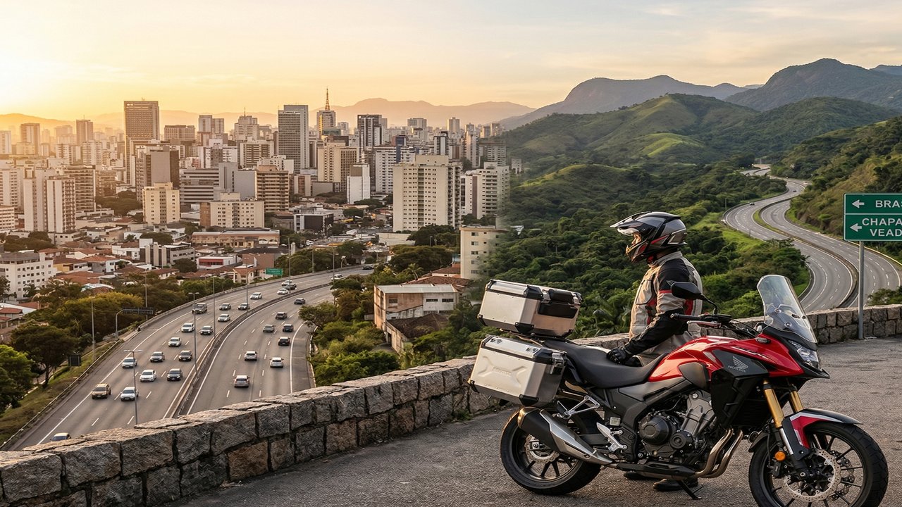 Com motor bicilíndrico de 471 cc e autonomia de 450 km, a Honda NX 500 surge como a crossover mais versátil e tecnológica da categoria no país