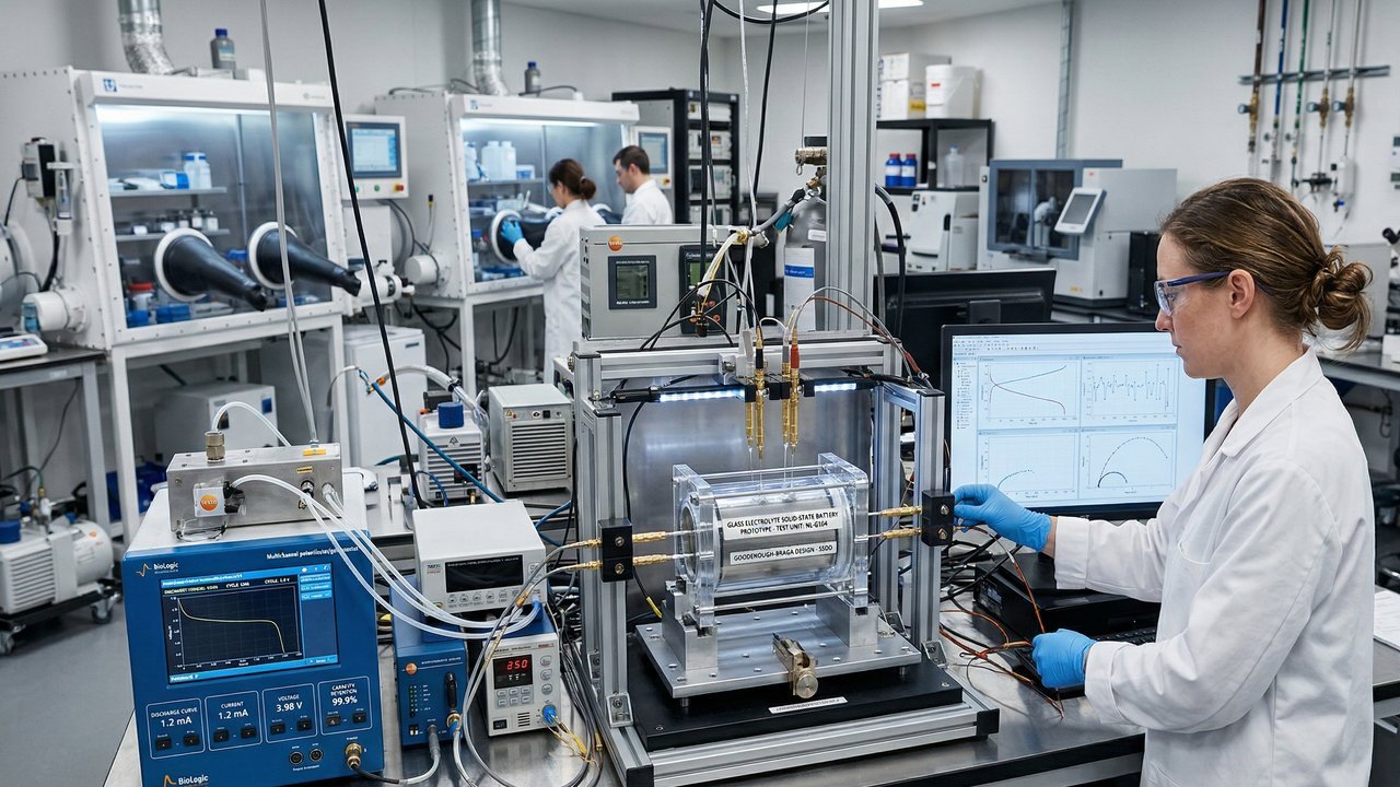 A indestrutível bateria de vidro que sobrevive ao frio extremo e à pressão do oceano sem congelar ou explodir