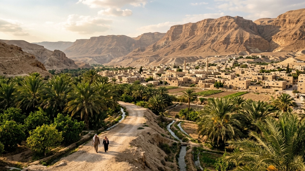 A milenar metrópole oásis erguida a 258 metros abaixo do nível do mar que ostenta o título de localidade mais baixa do globo