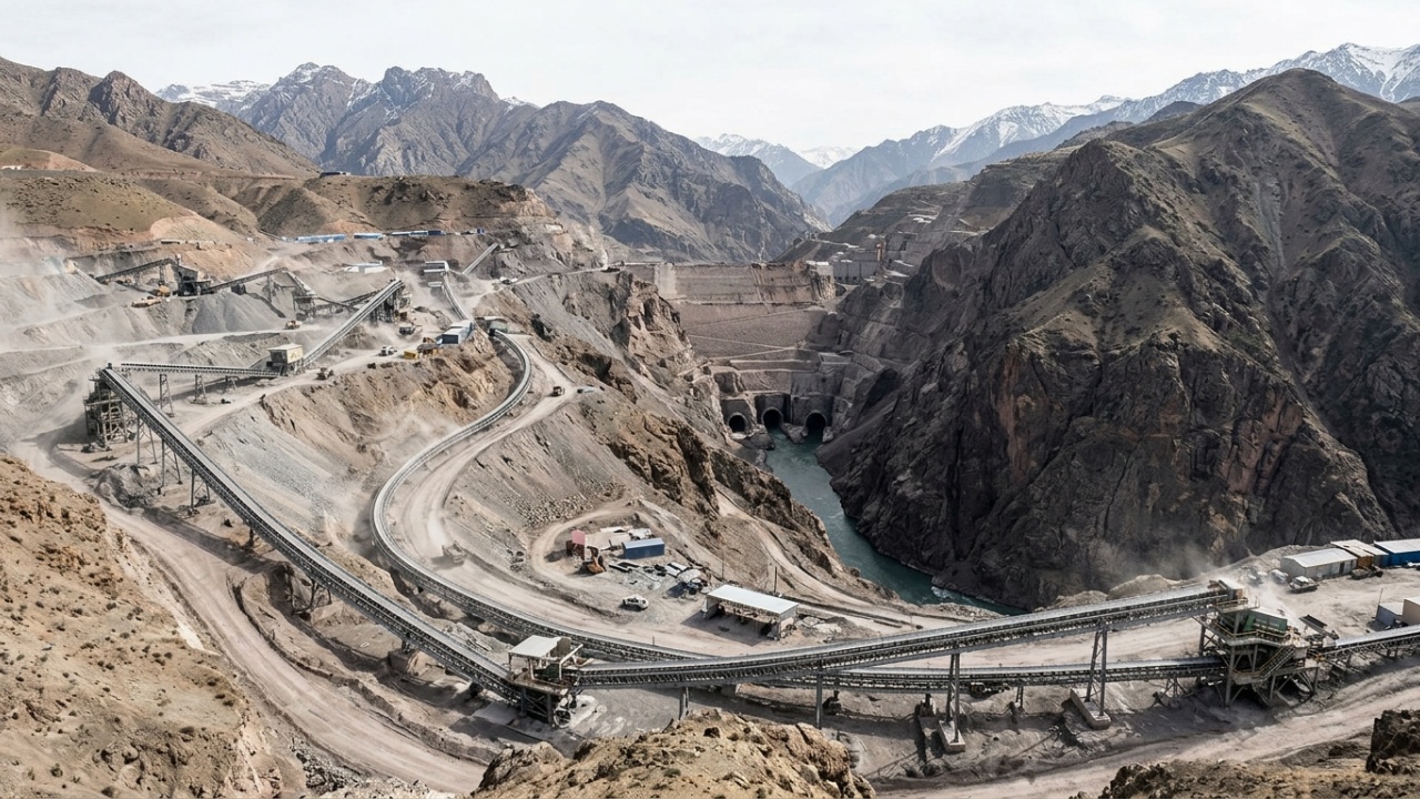 Construção da Barragem Rogun