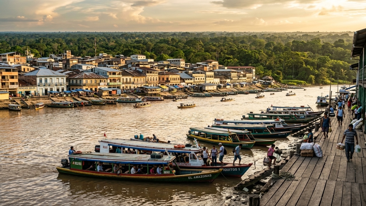 Meio milhão de pessoas no coração da selva: a maior cidade do mundo sem nenhuma estrada ligando a outras cidades