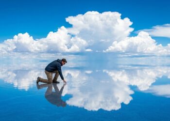 Expedição ao espelho de água do Salar de Uyuni