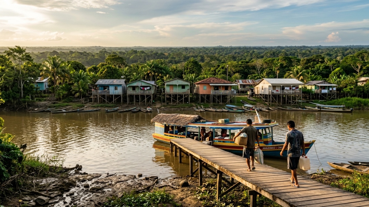 Sem estrada pavimentada e a mais de uma semana de barco: como 91 mil pessoas vivem no coração isolado da Amazônia