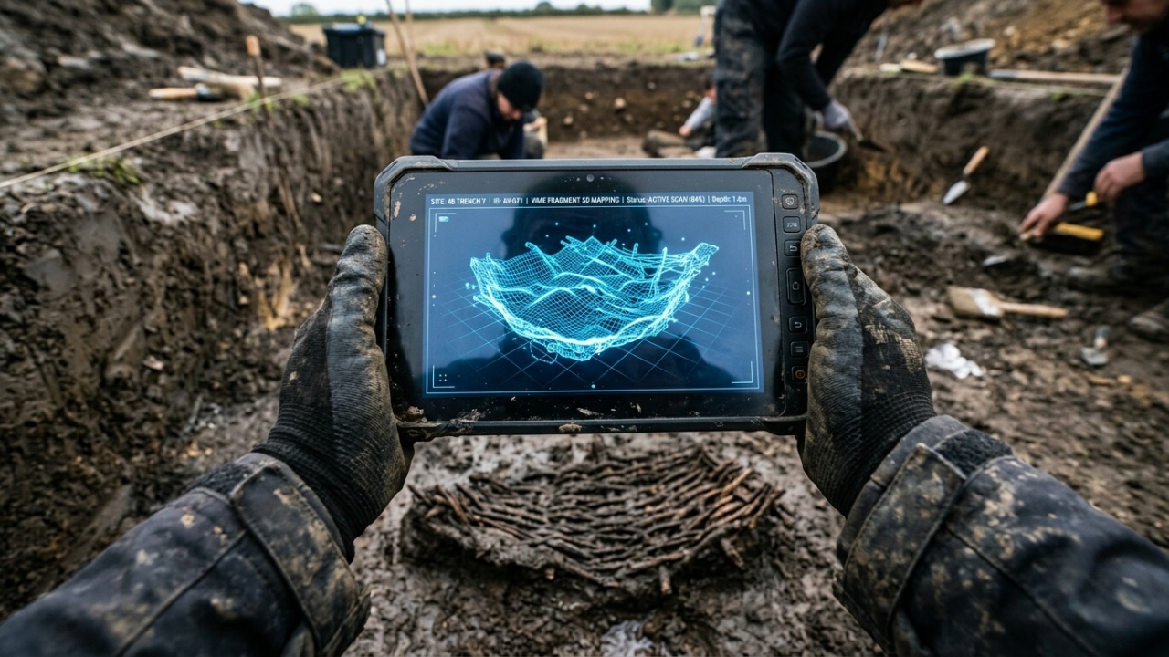 Descoberta de assentamento neolítico preservado em pântano na Suécia