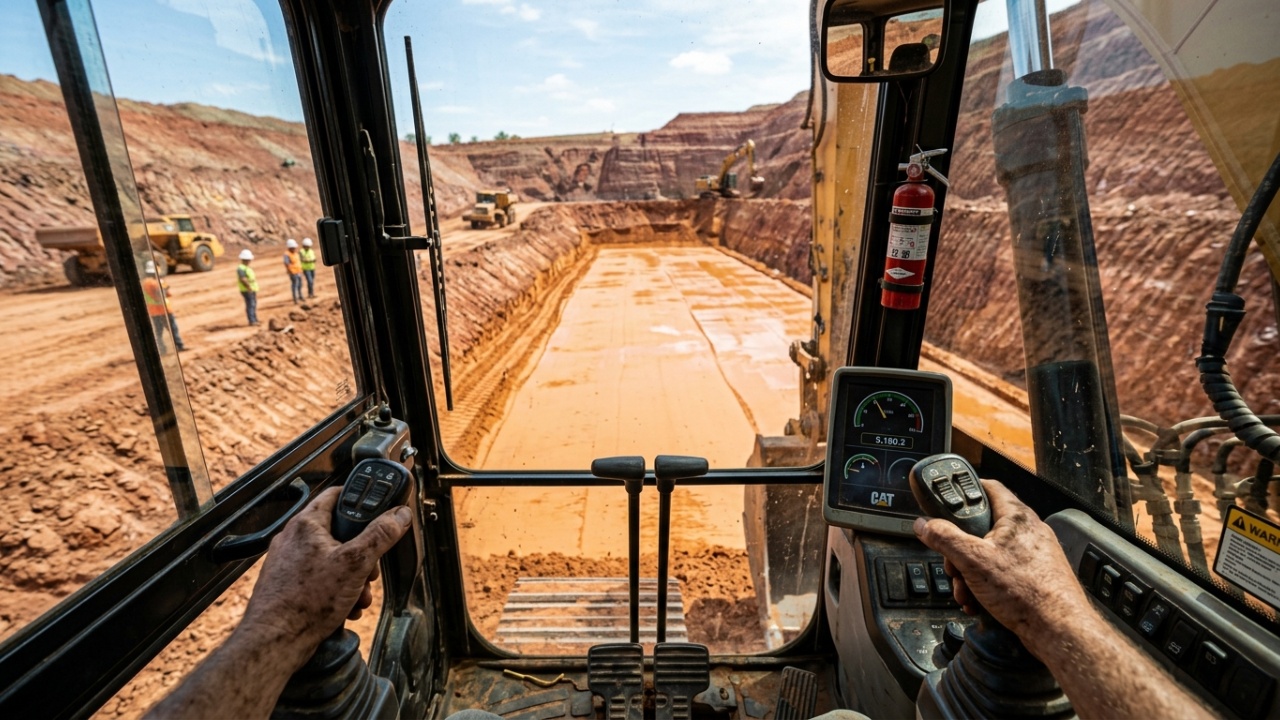 Drenagem e restauração de lagoa de irrigação agrícola