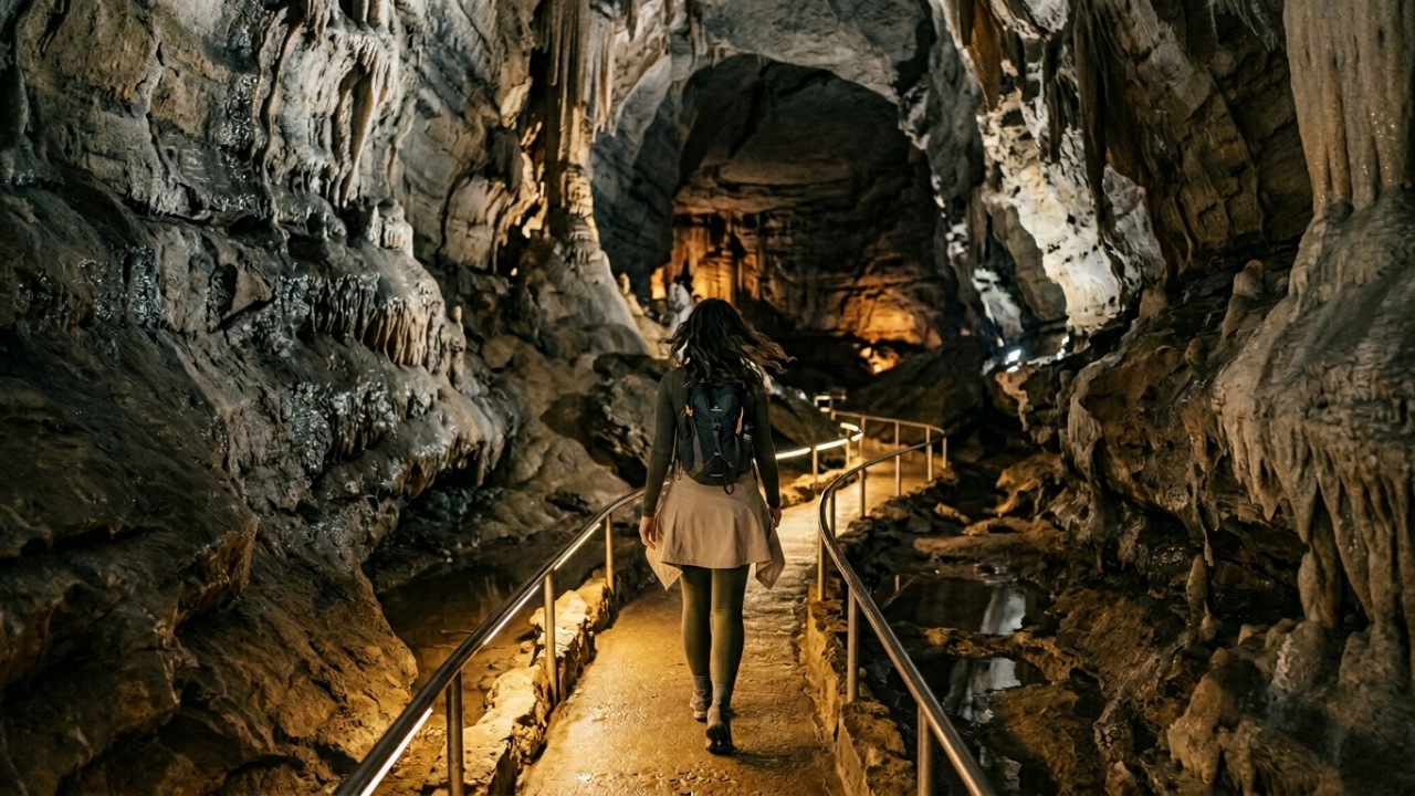 Com 686 km de labirinto sob os pés: a cidade rural que vive sobre o maior sistema de cavernas do planeta