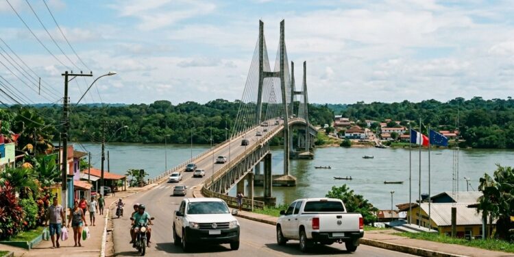 Euros no troco e francês nas placas: a cidade brasileira que está a uma ponte de distância da União Europeia