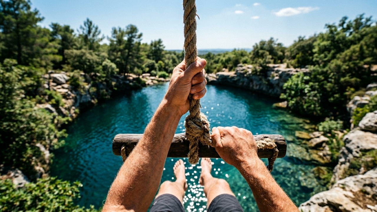 A maior piscina caseira do mundo construída em um quintal