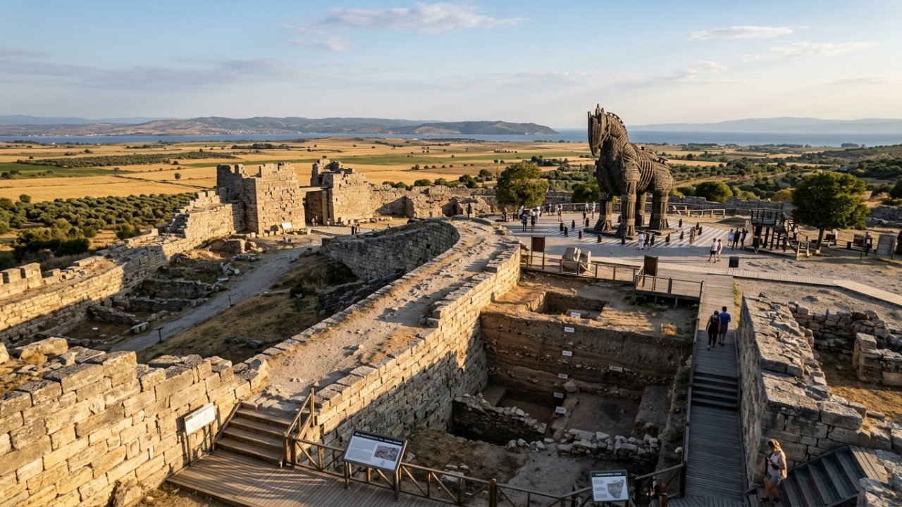 Troia existiu: as nove cidades sobrepostas que provaram o mito mais famoso da Antiguidade