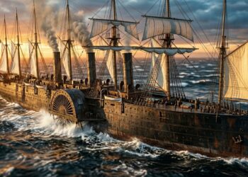 História e estrutura do transatlântico SS Great Eastern