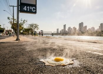 Com 366 km do mar e quase 41°C nos termômetros: a única capital do Nordeste que não fica no litoral registra as maiores temperaturas do Brasil