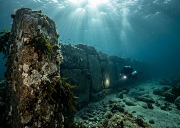 O fenômeno das marés extremas em Alma, Canadá