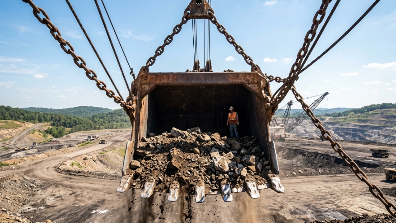 A escavadeira elétrica gigante Big Muskie