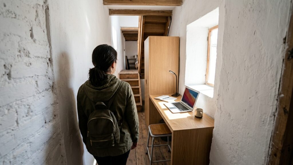 A casa mais estreita do mundo desafia as leis do espaço