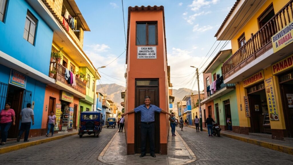 A casa mais estreita do mundo desafia as leis do espaço