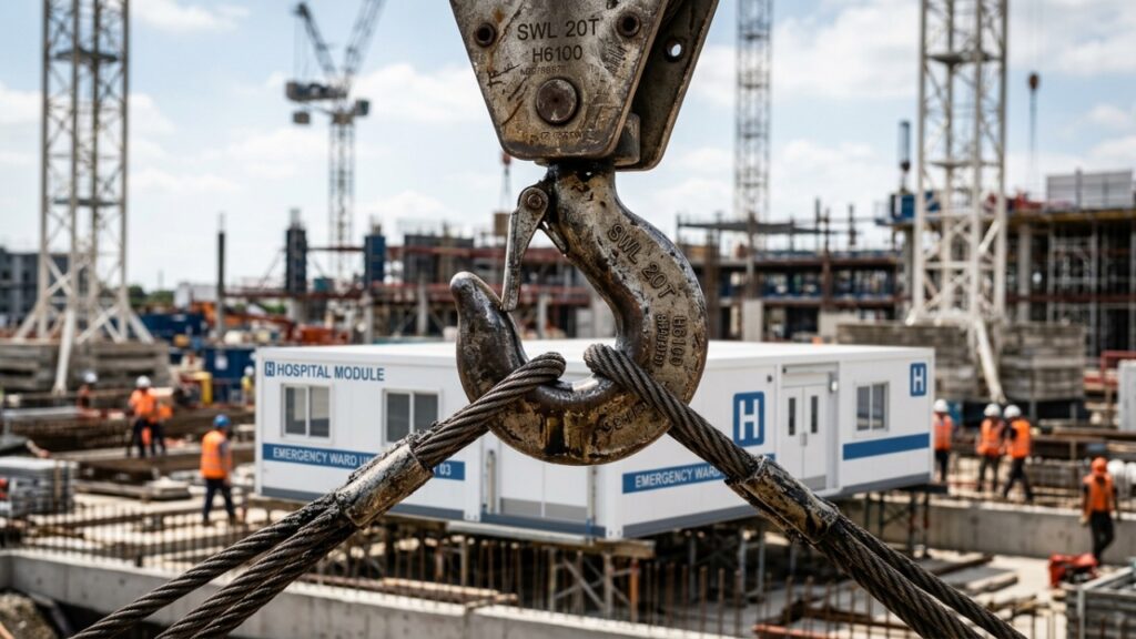 A construção recorde de 10 dias que criou 1.000 leitos