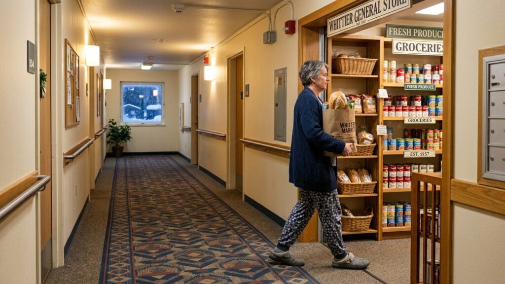 A adaptação estrutural e a rotina de sobrevivência da população urbana concentrada em um único edifício