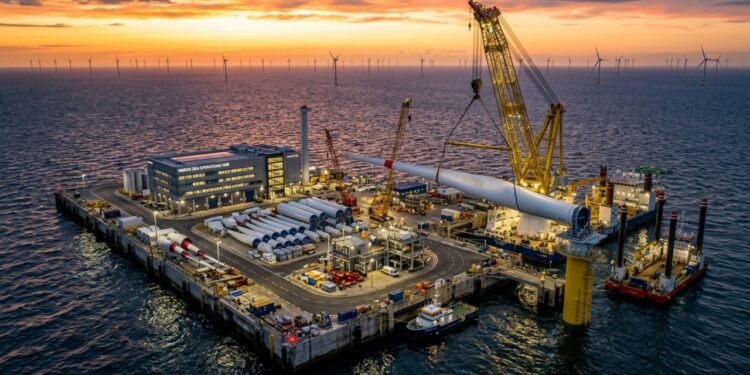 O projeto dinamarquês de ilhas artificiais de energia