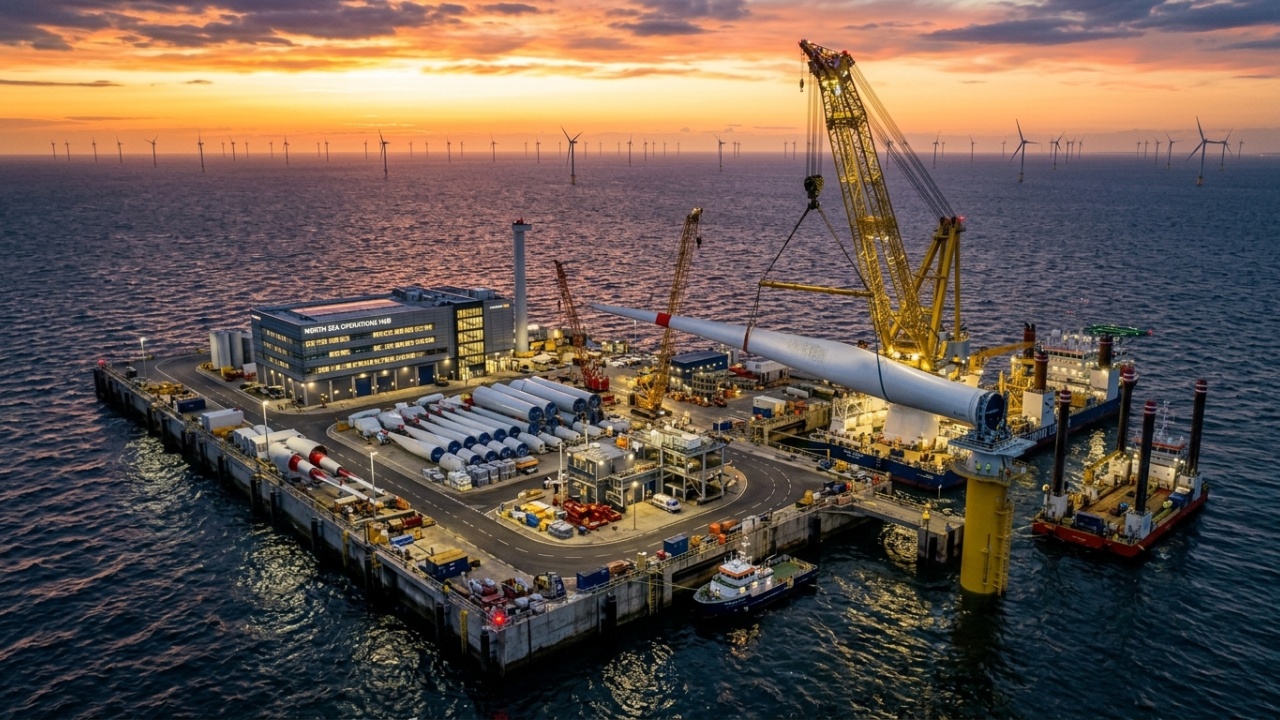 O projeto dinamarquês de ilhas artificiais de energia