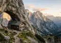 O extremo isolamento da Breitenkopfhütte
