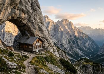 O extremo isolamento da Breitenkopfhütte