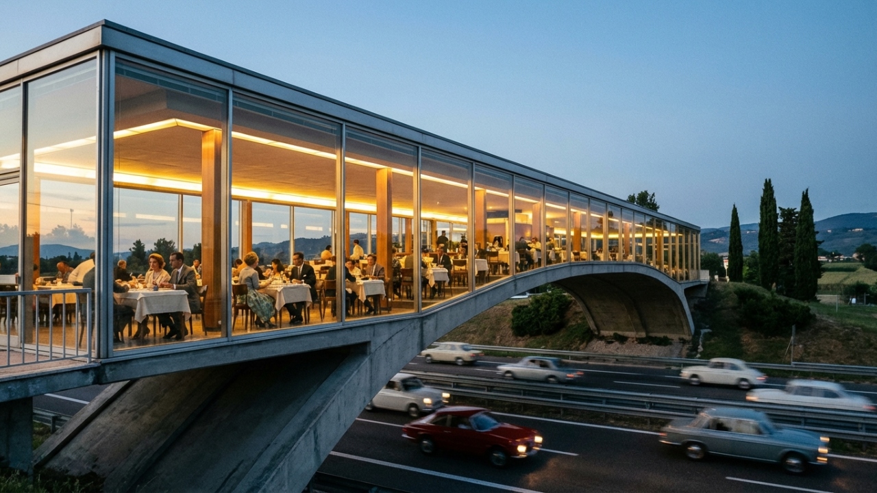 Com seu primeiro restaurante-ponte de 1959, a rede italiana superou crises globais e consolidou-se como líder em conveniência para viajantes