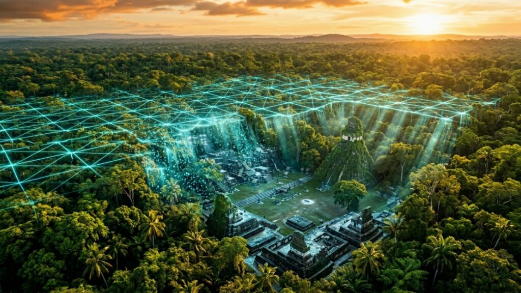 Complexo de 60 mil estruturas maias escondidas sob a vegetação densa da Guatemala é mapeado por laser e altera o tamanho estimado da população ancestral para 20 milhões de habitantes