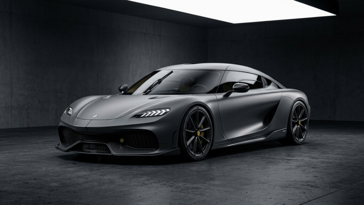 O hipercarro sueco que dispensa a caixa de câmbio tradicional e utiliza motor de três cilindros para gerar 1700 cavalos com tecnologia de engenharia inédita no mundo