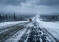 Com 2.032 km sobre o permafrost, a rodovia russa ganha fama como estrada dos ossos, pois foi feita sob temperaturas de 50 graus negativos