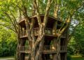 O arquiteto alemão Ferdinand Ludwig transforma árvores em pilares estruturais usando uma técnica chamada Baubotanik