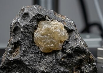 Esqueça o diamante, pois esta joia de meteorito é 58% mais dura e nasceu de impactos espaciais, sendo o mineral mais resistente de todos