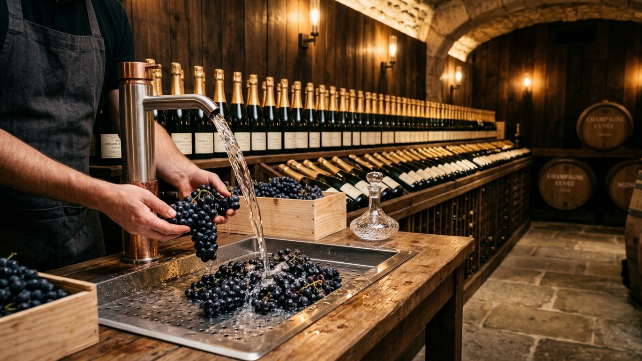 Com um sistema exclusivo de lavagem de uvas, um jovem italiano desafiou a França e ergueu um império milionário de espumantes de luxo