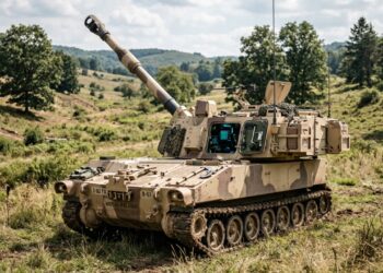 O canhão móvel de 27 toneladas que sobrevive a 60 anos de guerras recebendo atualizações de software e radares de última geração para acertar alvos a 30 km