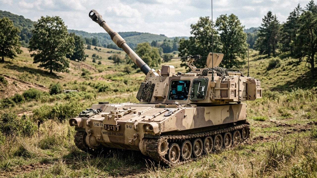 O canhão móvel de 27 toneladas que sobrevive a 60 anos de guerras recebendo atualizações de software e radares de última geração para acertar alvos a 30 km