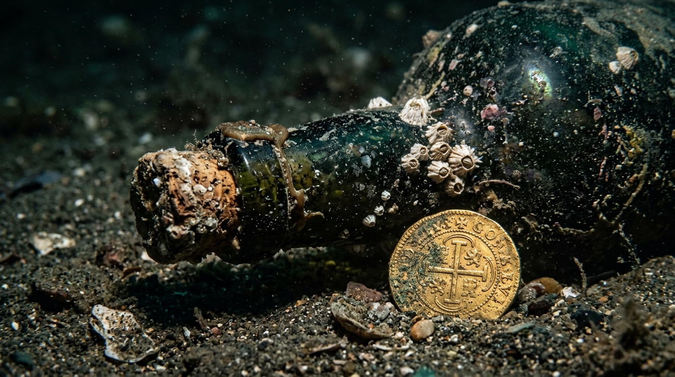 Engolida pelo mar do Caribe há mais de 300 anos, a capital dos piratas revela tabernas intactas e moedas de ouro a 12 metros de profundidade