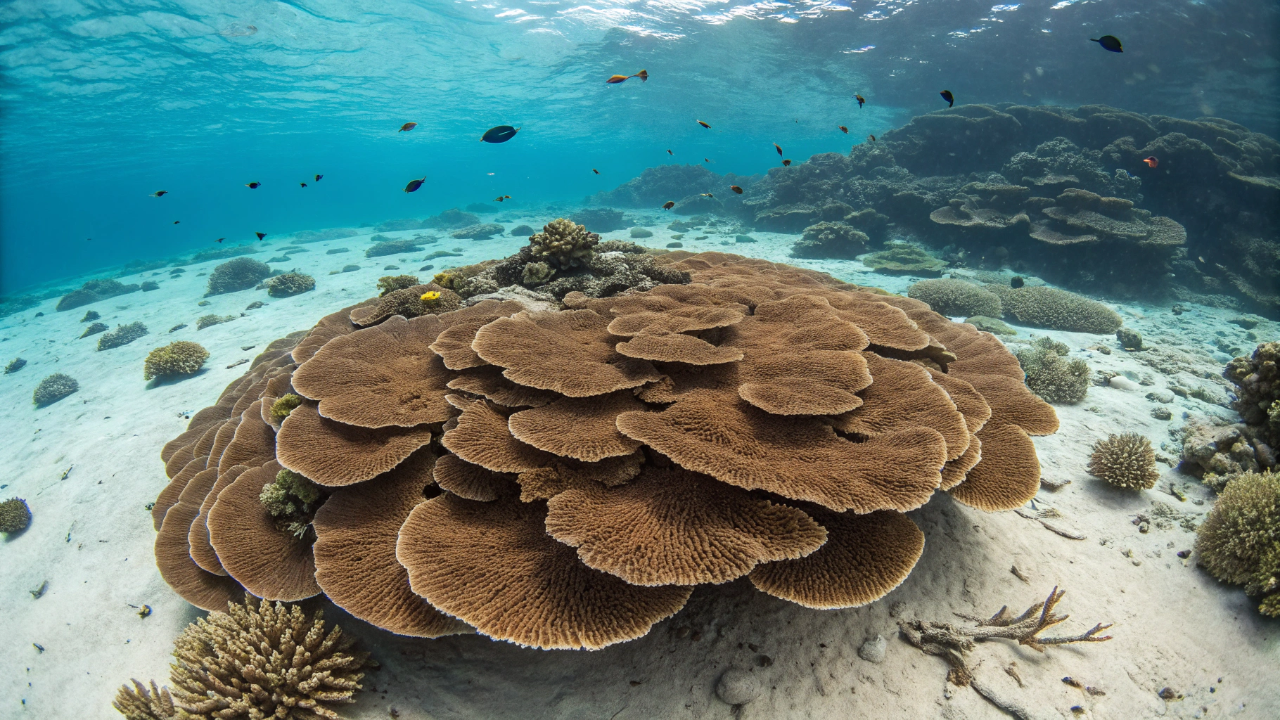 Maior do que uma baleia azul: cientistas descobrem por acaso a mais vasta colônia de corais do mundo, viva e preservada desde o século 16