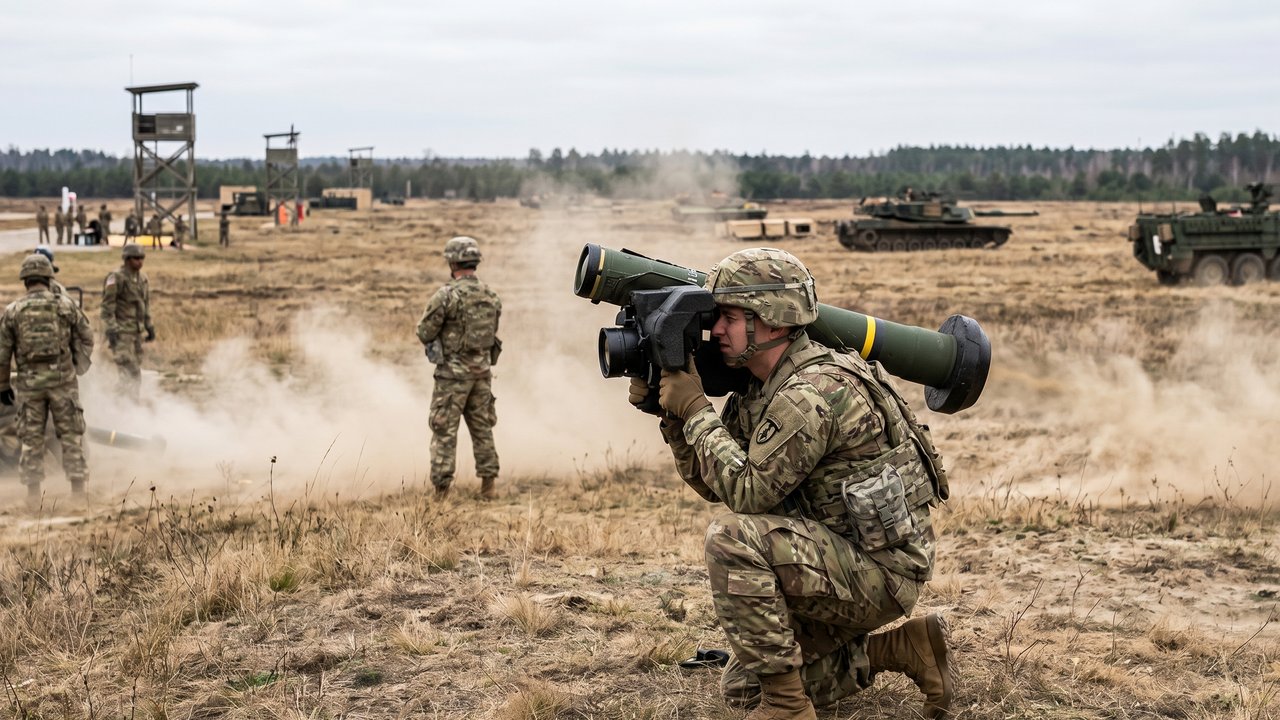 Com alcance eficaz de 2.500 metros, o míssil atire e esqueça surge como uma referência de precisão na engenharia bélica