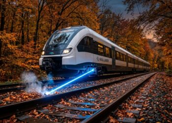 Todo outono, as ferrovias europeias enfrentam o mesmo inimigo silencioso: folhas caídas nos trilhos