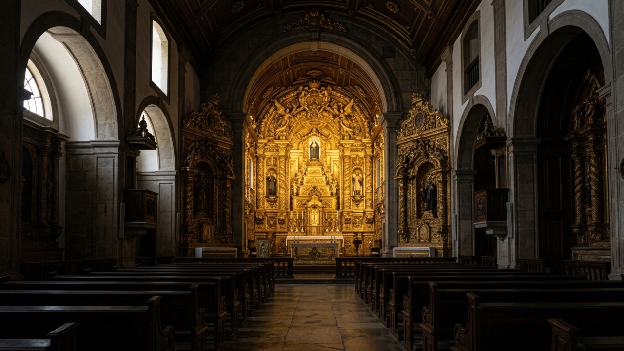 Com toneladas de talha dourada de 1633 e fachada sóbria, o mosteiro carioca tornou-se a maior obra-prima do barroco e um tesouro oculto do Brasil