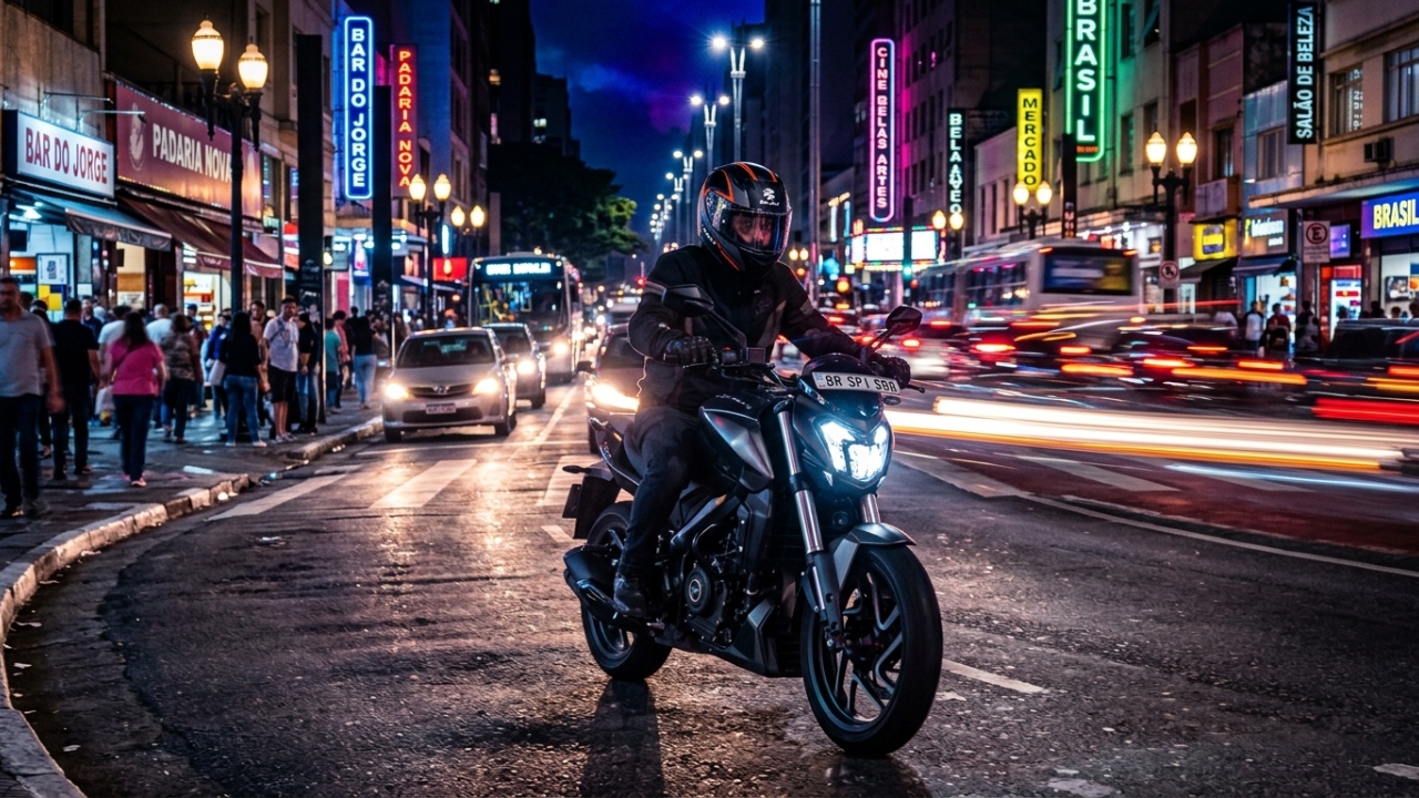 Utilizando refrigeração líquida e 24 cavalos de potência, a street indiana supera modelos de 160cc através de seu câmbio de seis marchas