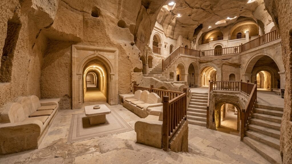 Arqueólogos exploram cidade subterrânea com 18 níveis de profundidade na Turquia que abrigava 20 mil pessoas e revela engenharia complexa de ventilação de uma civilização milenar