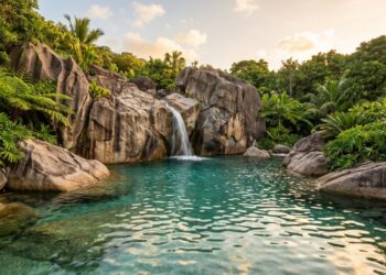 O que parecia destruição era, na verdade, o começo de um projeto ambicioso. A família do canal Follow the Phillips abriu uma piscina natural em uma ilha em frente à própria casa, derrubando 15 pinheiros