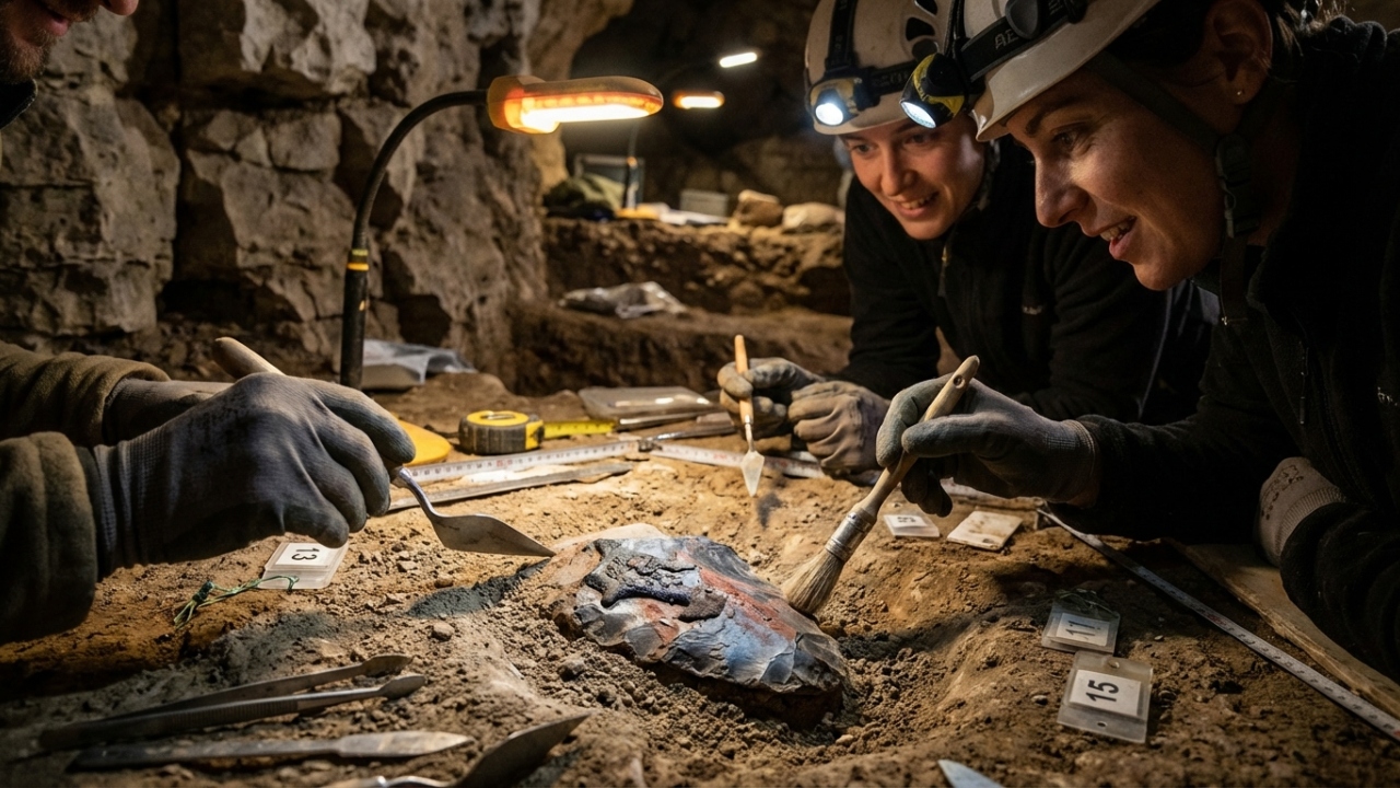 Ferramenta de 40 mil anos achada em caverna prova que homem de Neandertal era muito mais inteligente do que pensávamos