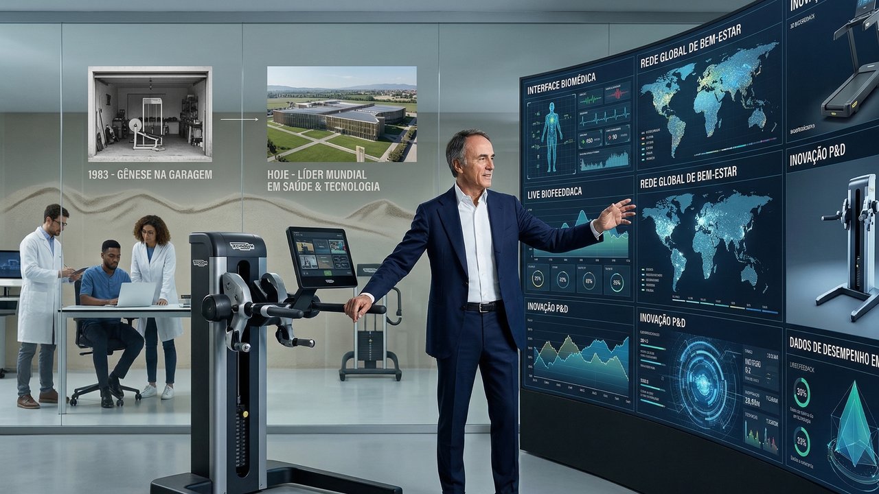 Criada em uma garagem por um jovem de 22 anos, a gigante do bem-estar que faturou bilhões é referência mundial em tecnologia e saúde