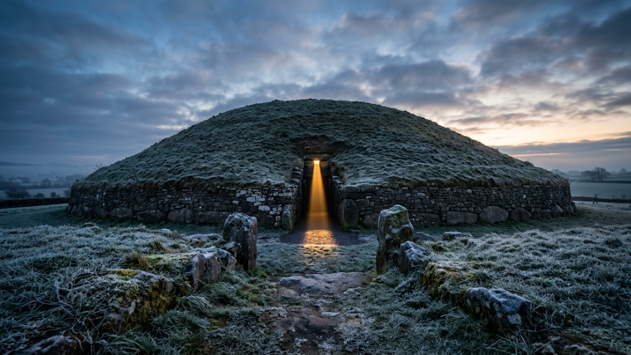 Com 5.221 anos e 13 metros de altura, o monumento na Irlanda quebra um recorde histórico e desafia a engenharia antiga