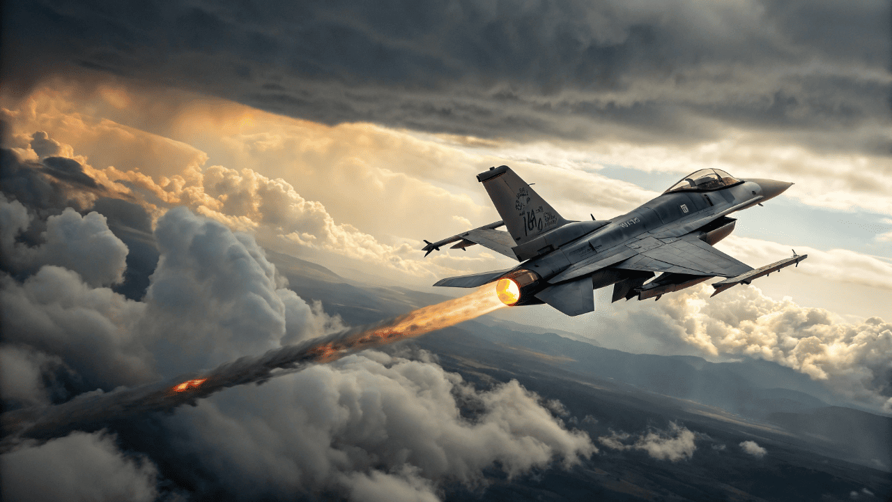 O caça F-16 foi projetado para ser instável de propósito e é isso que o torna impossível de derrubar