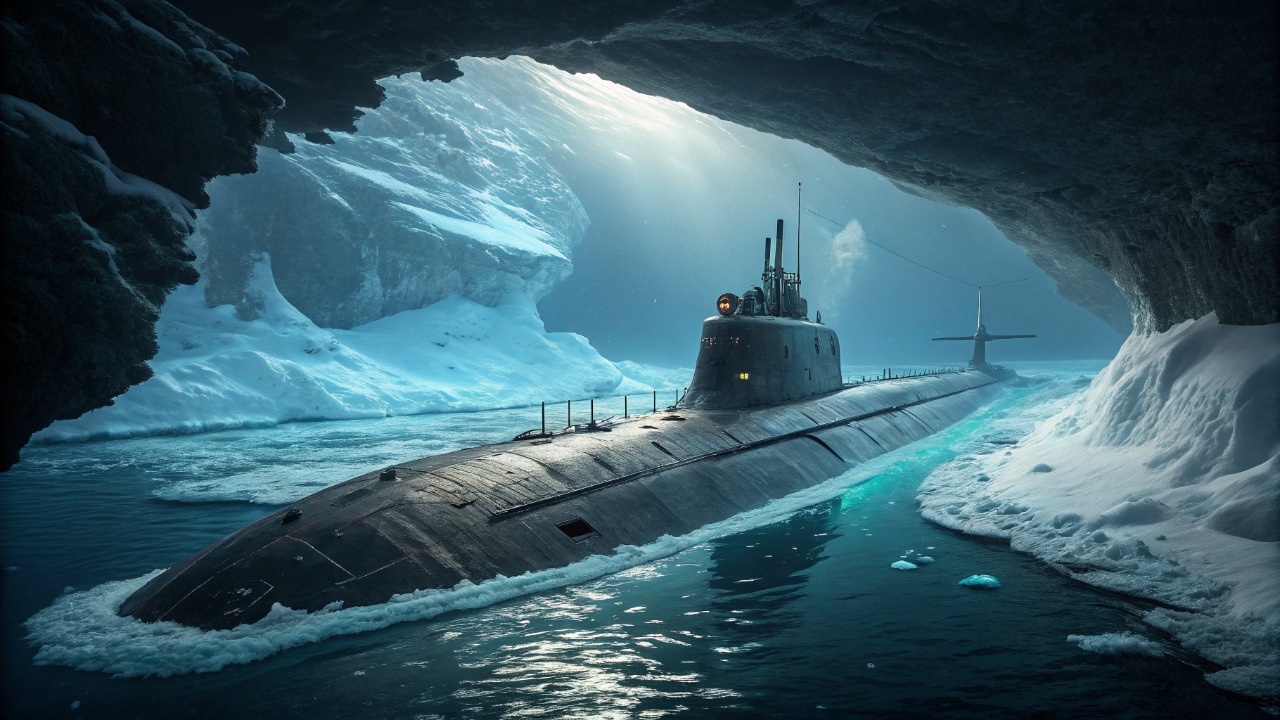 O gigante silencioso com casco duplo de aço ultrarresistente que esconde reatores nucleares capazes de operar sob o gelo por décadas sem precisar voltar à superfície