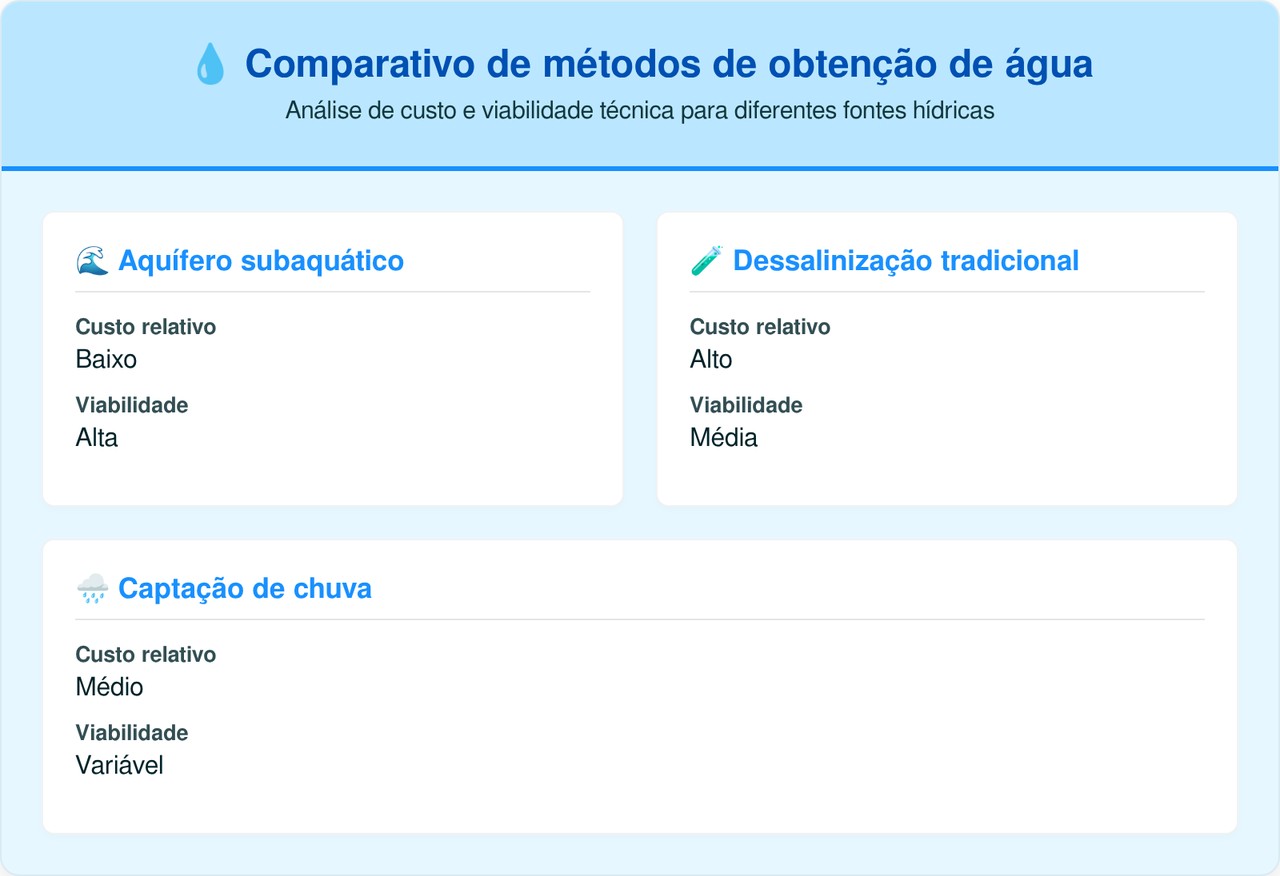 O imenso aquífero de água doce encontrado escondido debaixo do Oceano Atlântico