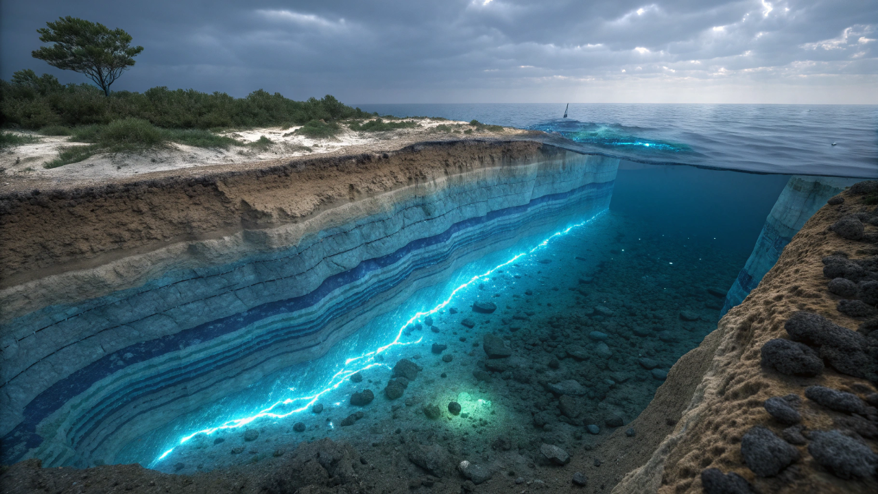 O imenso aquífero de água doce encontrado escondido debaixo do Oceano Atlântico