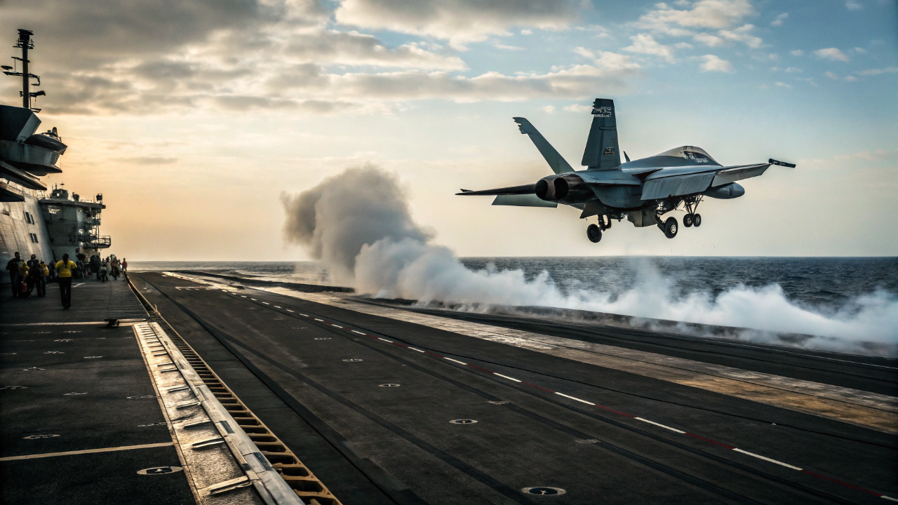 O jato de caça modernizado que domina os oceanos carregando mísseis inteligentes e pode reabastecer outras aeronaves de combate em pleno voo